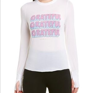 Spiritual Gangster Striped Active Top GRATEFUL